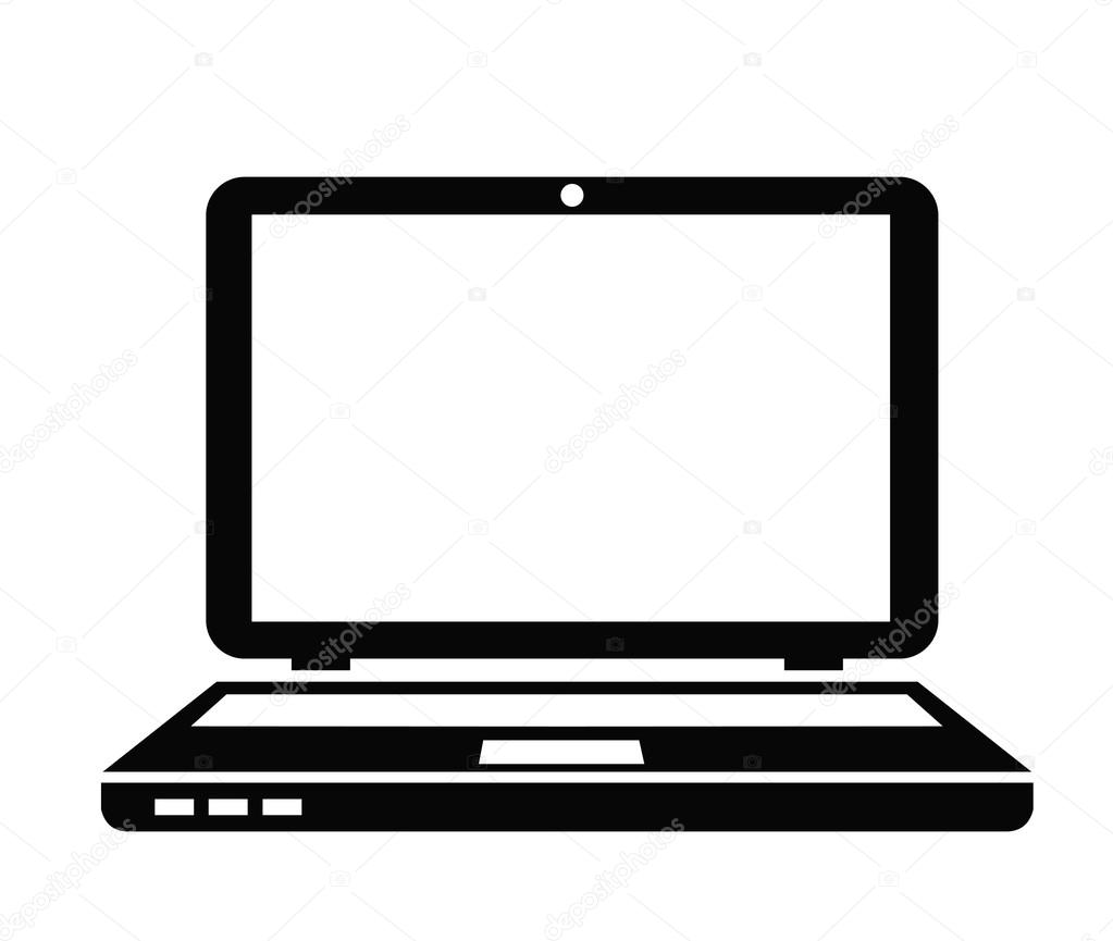 Icono De Computadora Portátil Vector