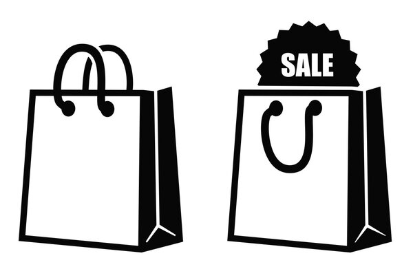 значок торговой сумки