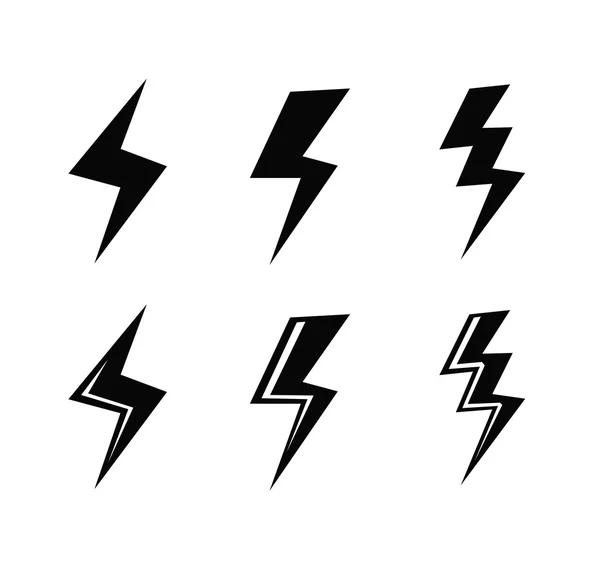 Lightning icon — Stock Vector