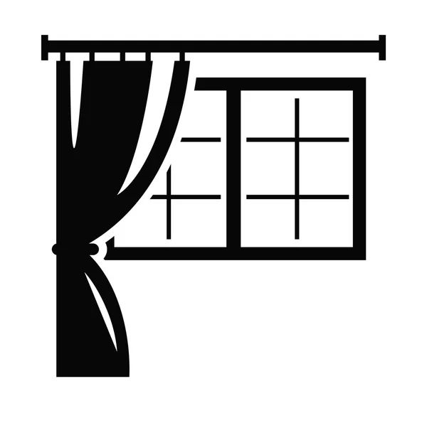 Icono de ventana — Vector de stock