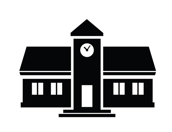 Icona della scuola — Vettoriale Stock