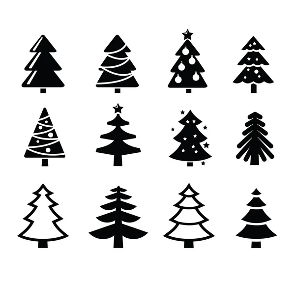 Kerstboom — Stockvector