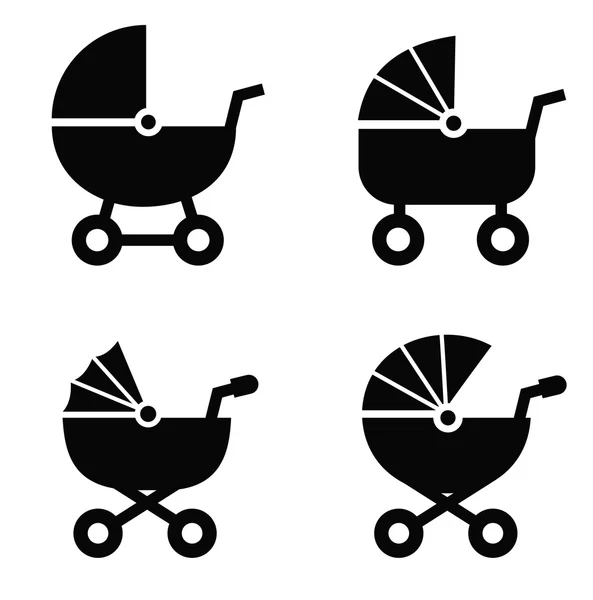 Kinderwagen — Stockvektor