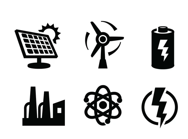 Icono del panel solar — Vector de stock