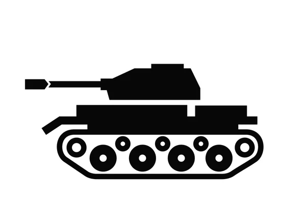 Tank pictogram — Stockvector