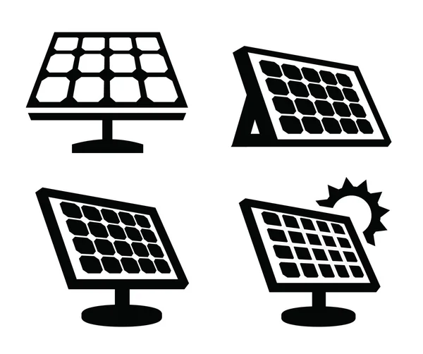 Solar panel icon — Stock Illustration Solar panel icon Royalty Free Stock Illustrations