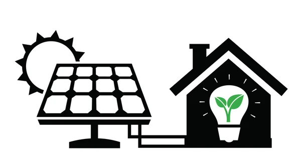 Solar panel icon — Stock Illustration Solar panel icon Royalty Free Stock Vectors