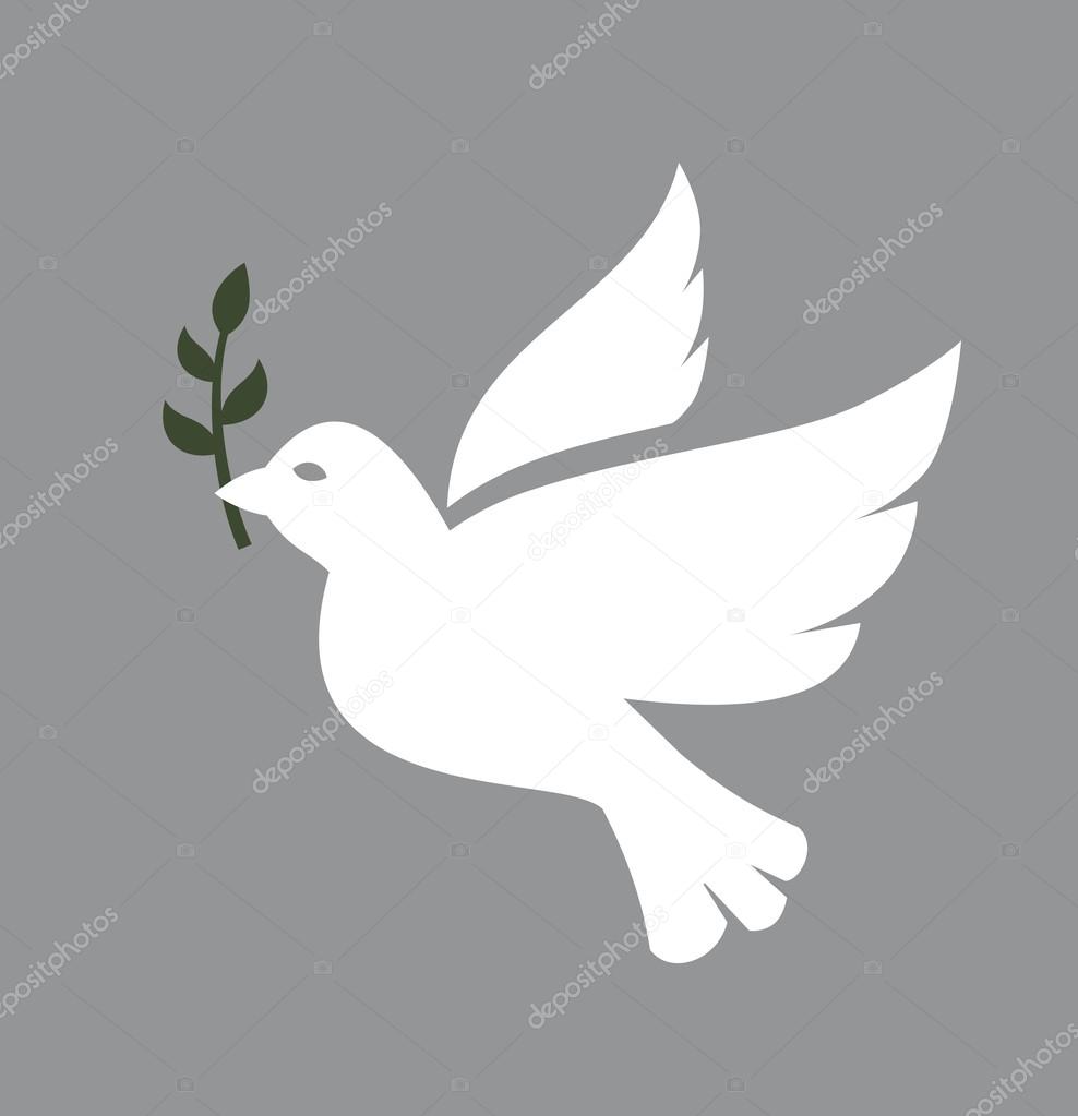 Dove icon — Stock Vector © bioraven 58805433