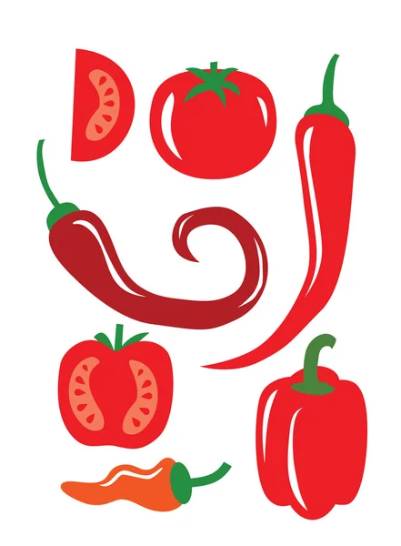 Pimiento chile — Archivo Imágenes Vectoriales