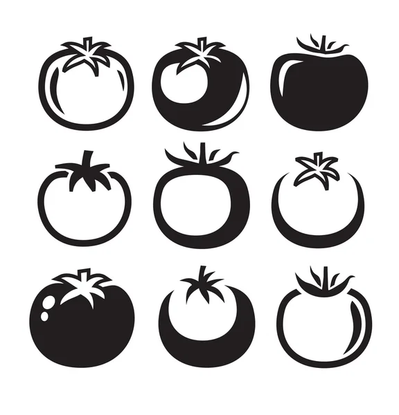 Tomatoes icon — Stock Vector