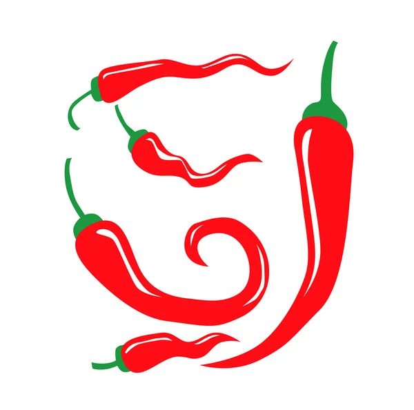 Pimiento chile — Vector de stock