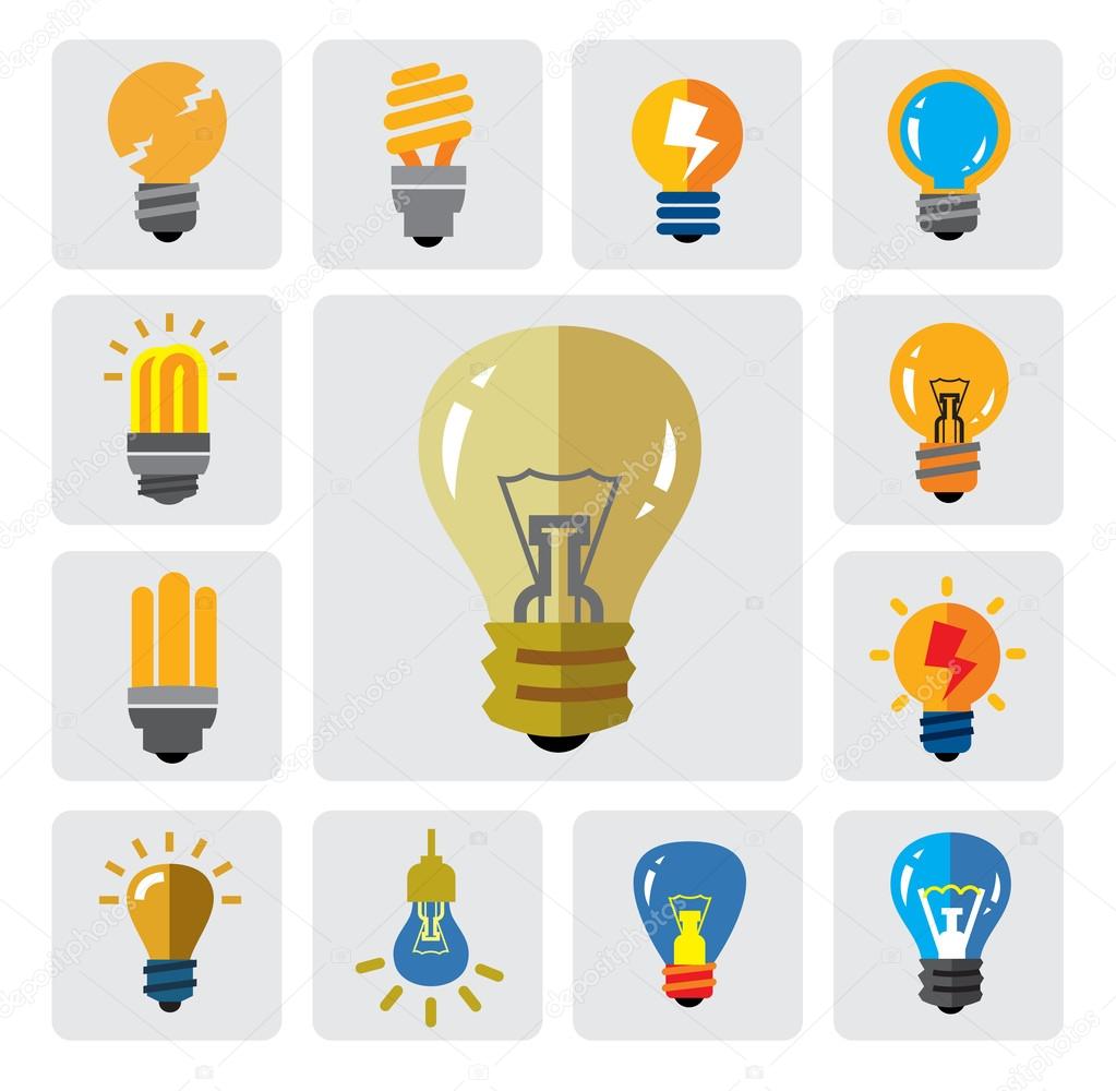 bulbs icons