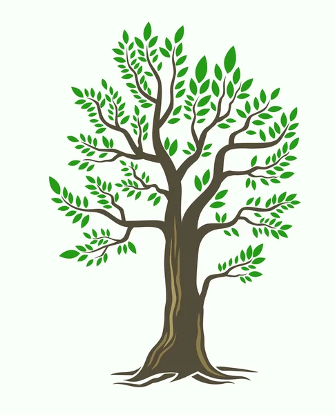 Vector Tree — Stock Vector