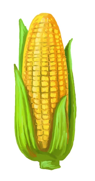 Kukorica kép — Stock Vector