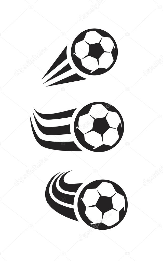 vector black Soccer