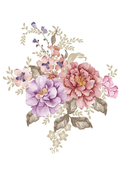 Illustration bouquet — Stock Photo, Image