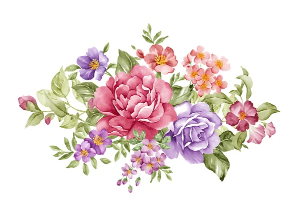 Illustrazione bouquet — Foto Stock