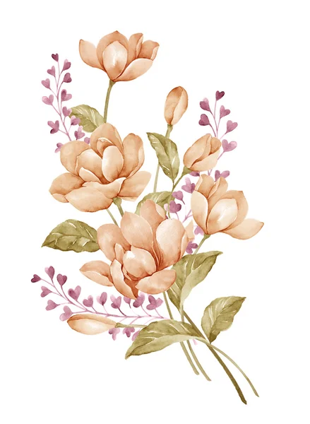 Illustrazione bouquet — Foto Stock