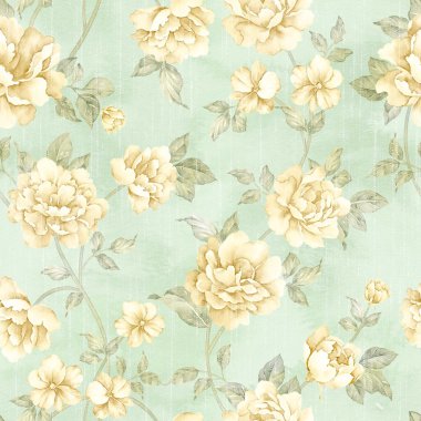 Çiçekler pürüzsüz desen