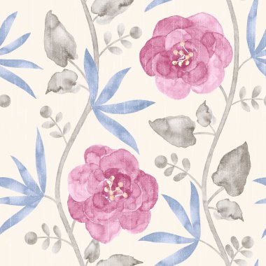 Çiçekler pürüzsüz desen