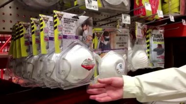 Home Depot Store partikül solunum cihazı satın alma kadın