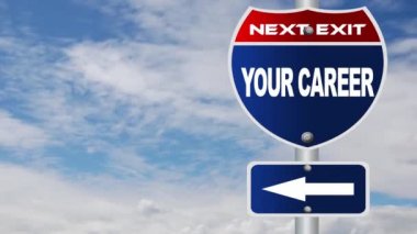 senin kariyer yol işaretiyle akan bulutlar