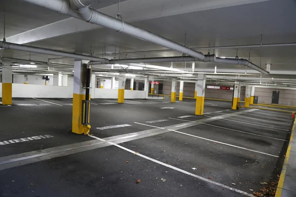 Empty underground parking background — Stock Photo, Image