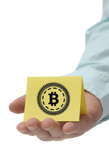 Bitcoin - Zeichenserie — Stockfoto