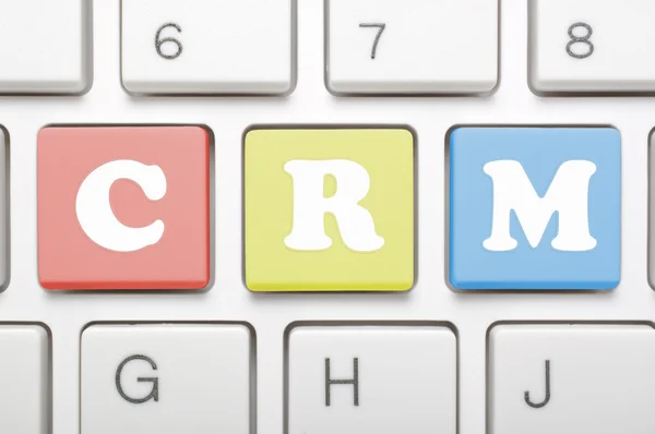 CRM toets op toetsenbord — Stockfoto