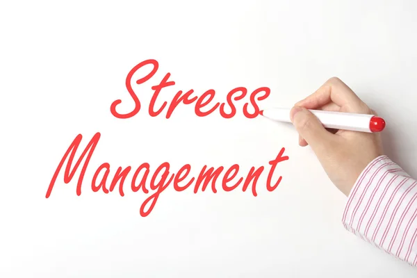 Stress management concept — Stock Photo, Image