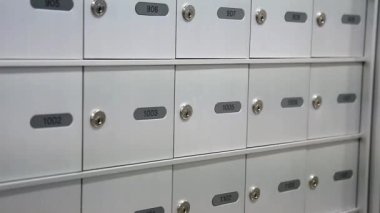 Kadın onun posta kutusundan bir posta alma女人从她的邮箱的邮件