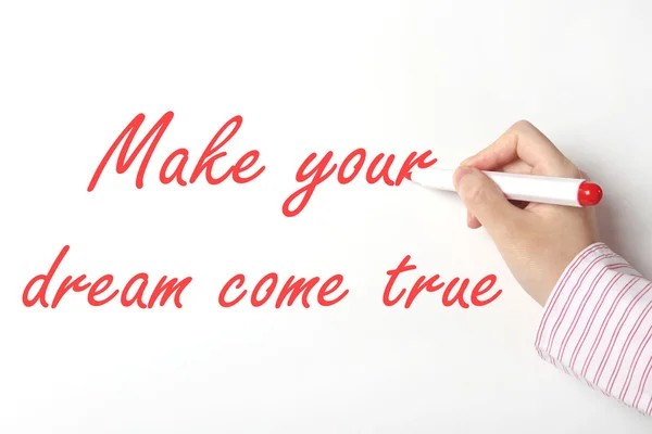 Make your dream come true concept — Stock Photo, Image