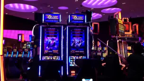 Coquitlam Bc Kanada slot makineleri, toz temizlik işçisi bir tarafı — Stok video