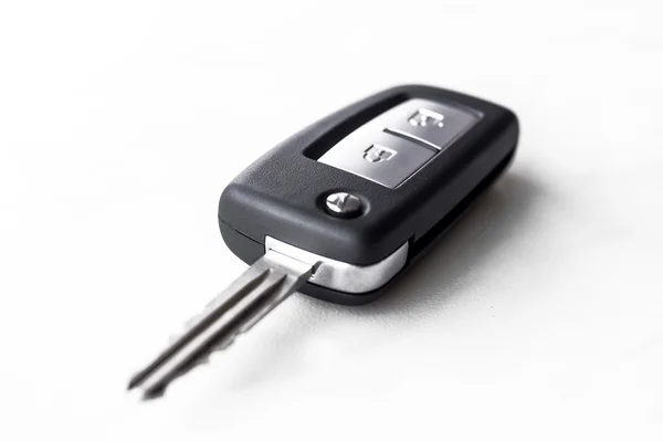 Car key on a white background — Stock Photo, Image