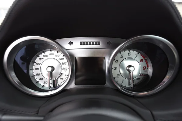 Car speedo detail — Stock Photo, Image