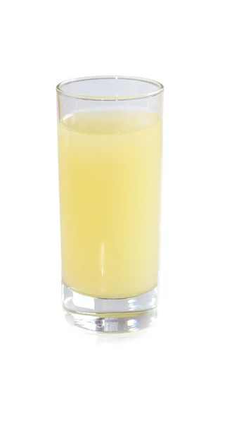 Glas citroen sap — Stockfoto