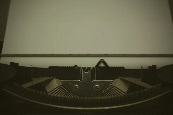 Zbliżenie starej maszyny do pisania — Zdjęcie stockowe