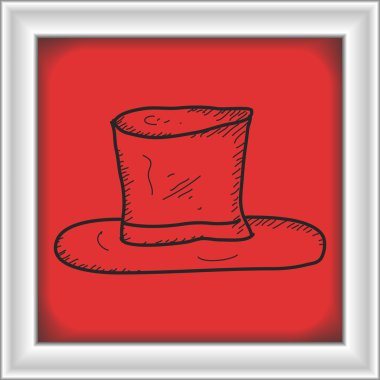 Bir top çırpıda basit doodle