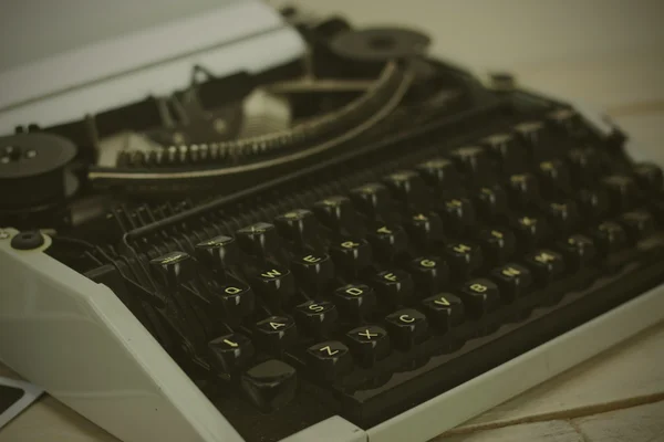 Close up of an old typewriter — Stock Photo, Image