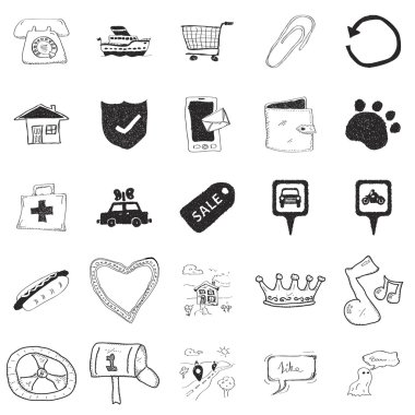 25 dizi doodle çizimler