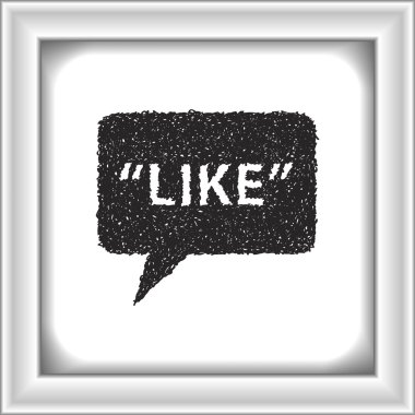 Gibi bir sembol basit doodle