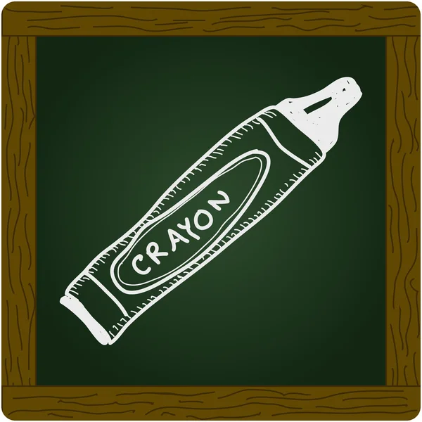 Simple gribouillage d'un crayon — Image vectorielle