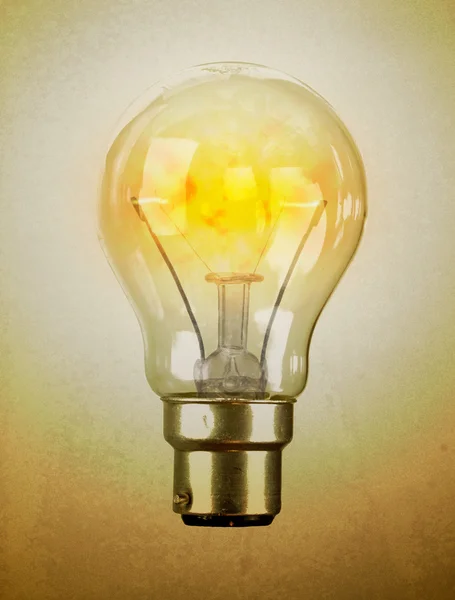 Lightbulb with the filament left blank — Stock Photo, Image