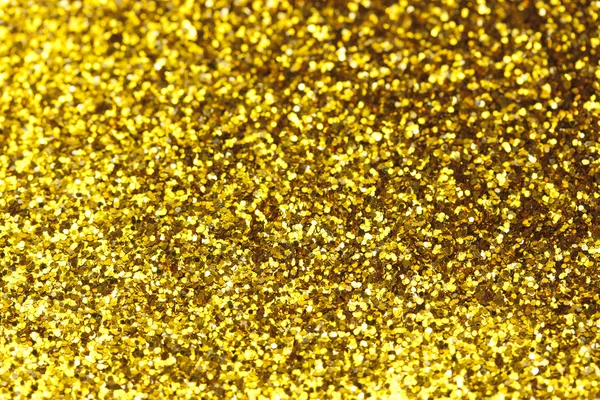 Hautnah einen feinen, goldglänzenden Glanz — Stockfoto