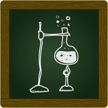 Bilimsel bir deney basit doodle