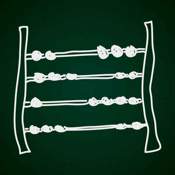 Doodle simples de um ábaco —  Vetores de Stock