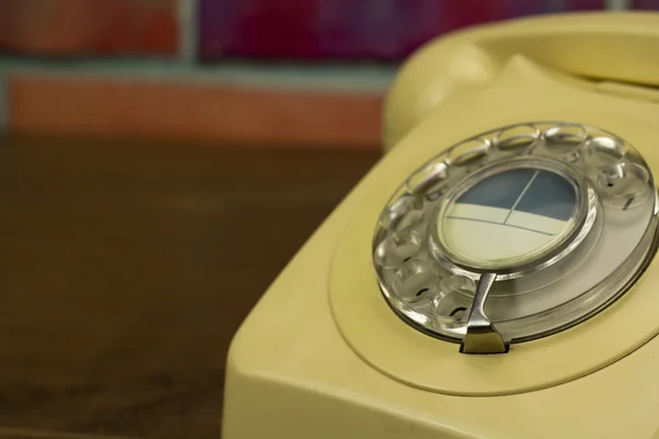 Stary telefon obrotowe w stylu retro — Zdjęcie stockowe