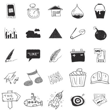 25 dizi doodle çizimler