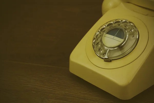 古いレトロなスタイルのロータリー電話 — ストック写真