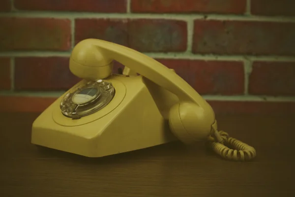 Altes Drehtelefon im Retro-Stil — Stockfoto